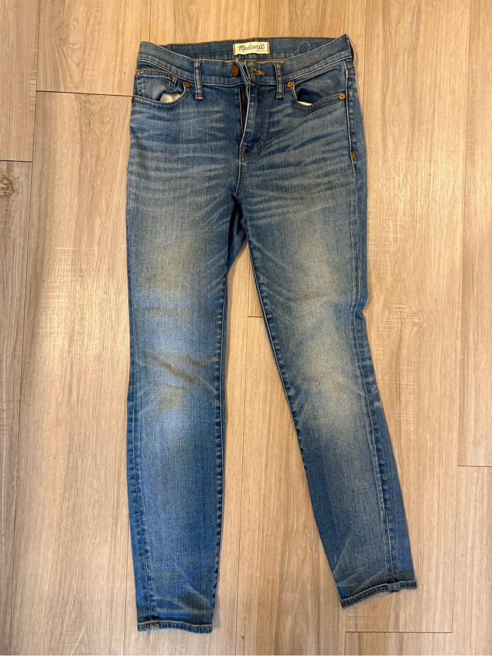 Madewell High Riser Skinny Jeans